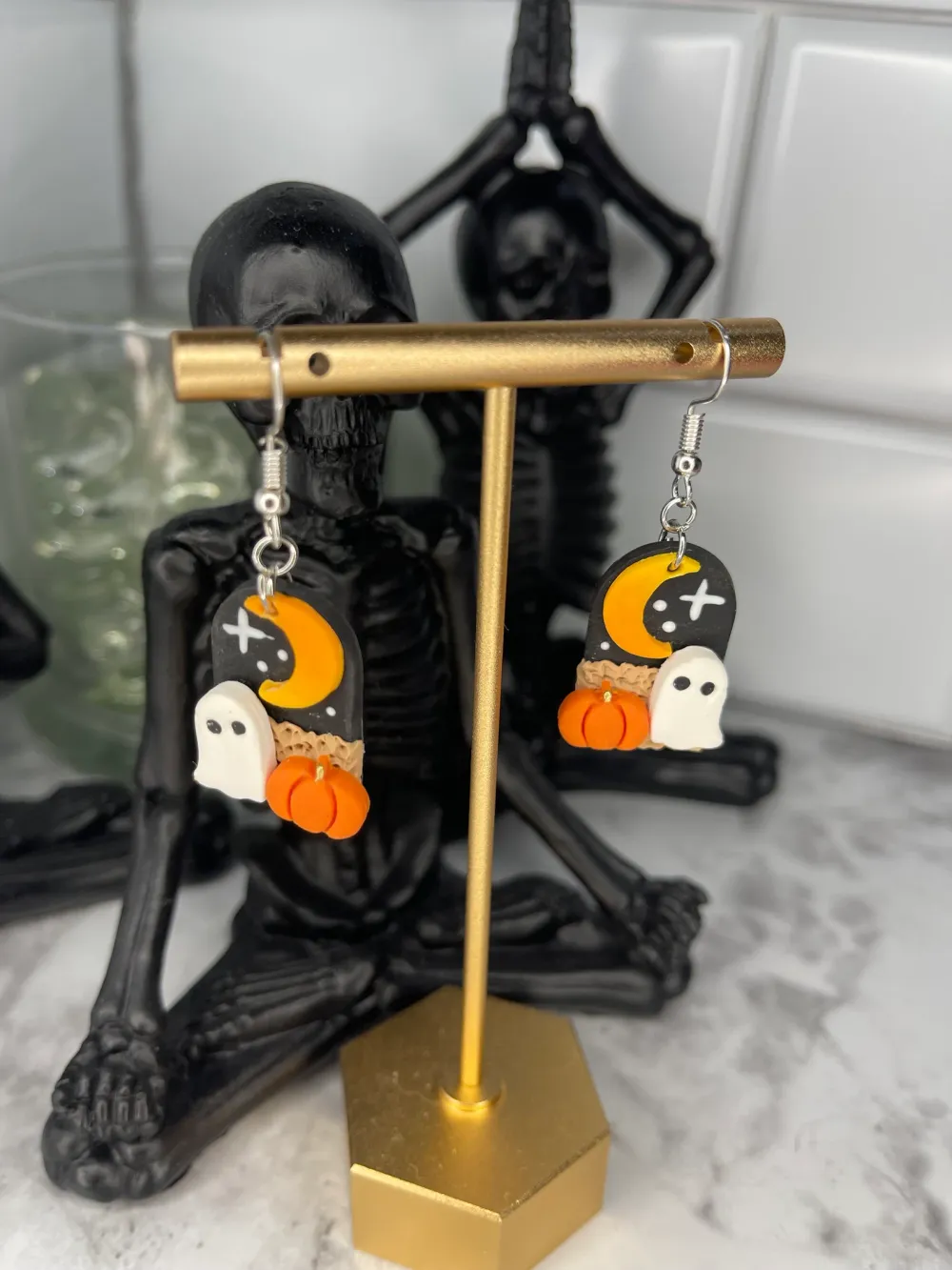 Moon Ghost Earrings