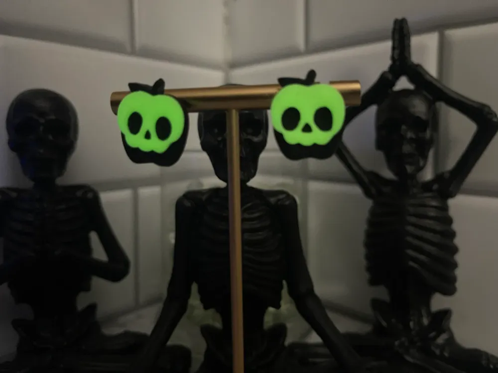 Poison Apple Studs